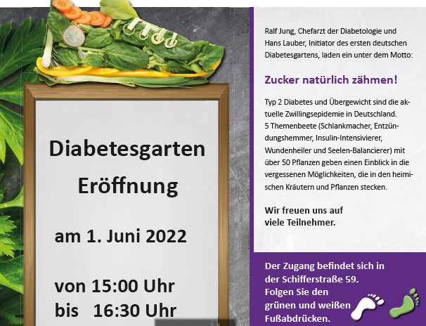 Diabetesgarteneröffnung am DGD Krankenhaus Sachsenhausen