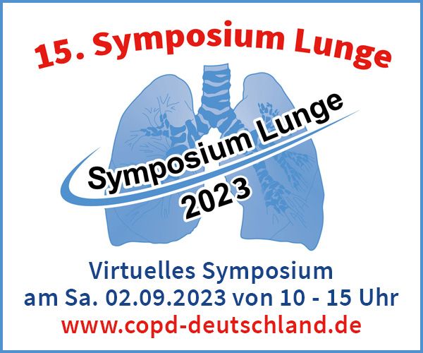 Veranstaltungstipp: 15. Symposium - Lunge (virtuell)